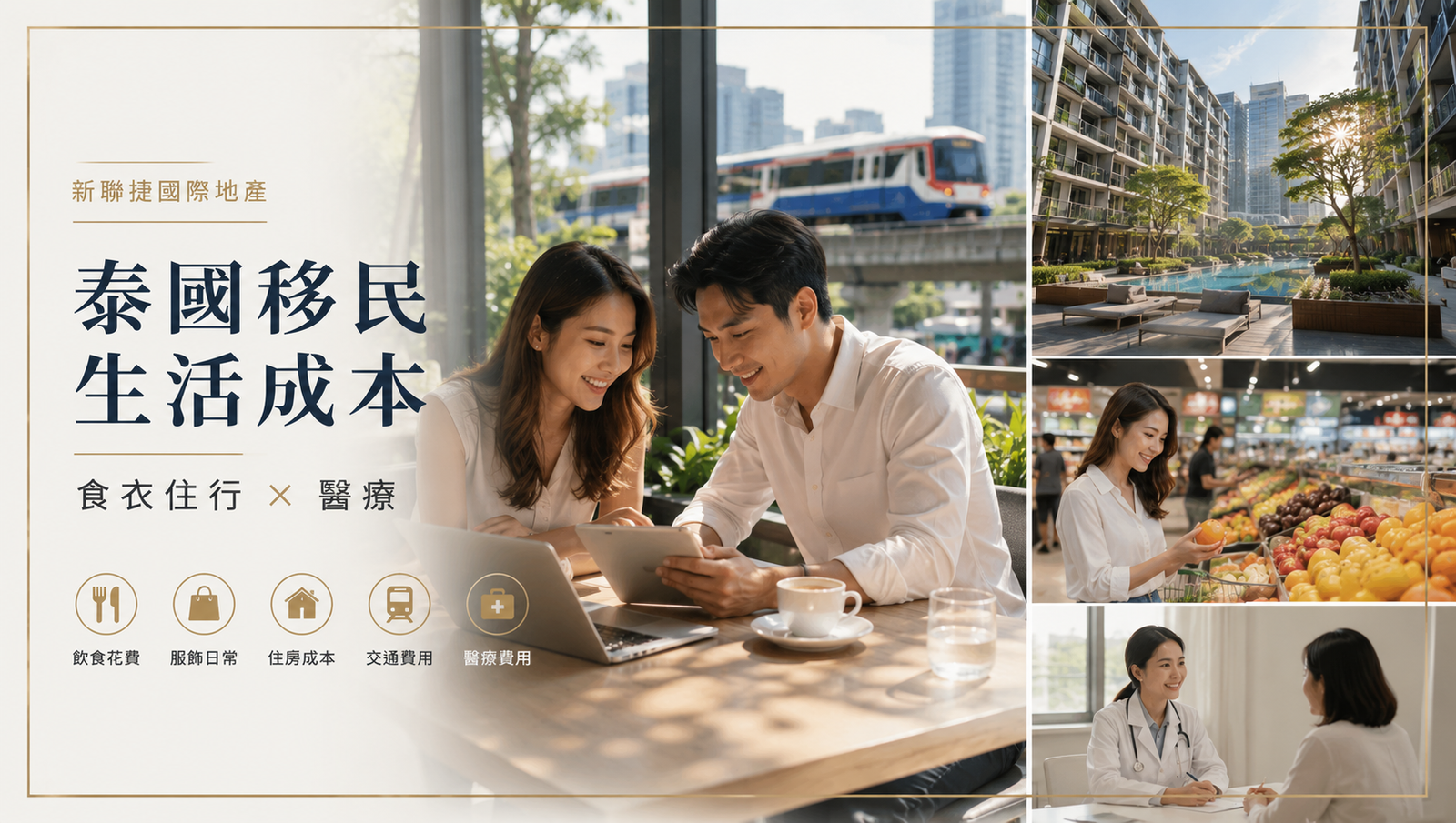 泰國生活成本：食衣住行與醫療費用