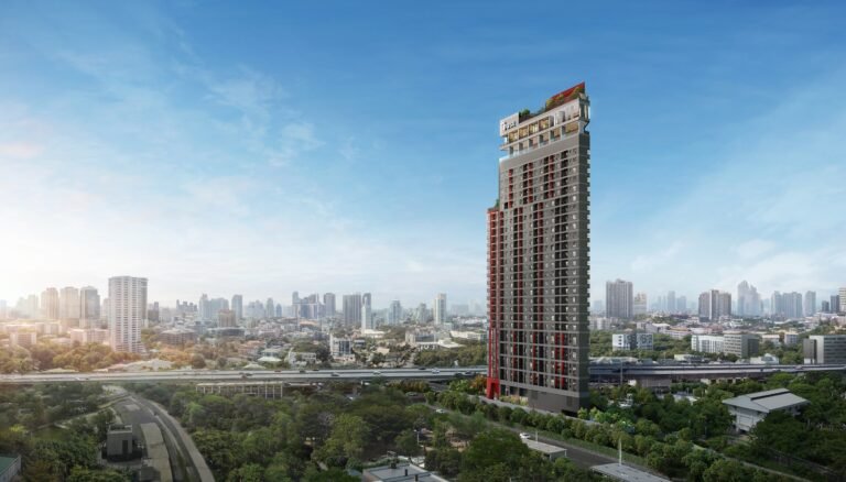 THE BASE Urban Rama 9｜建築外觀日景示意