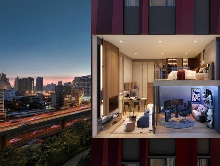 THE BASE Urban Rama 9｜Loft 樣品屋示意