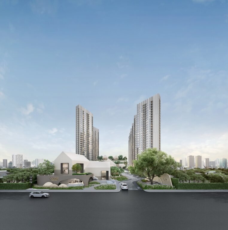 COBE Ratchada–Rama 9｜建築整體外觀（示意圖）
