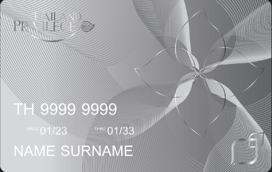 Thailand Elite Visa Platinum Card Design