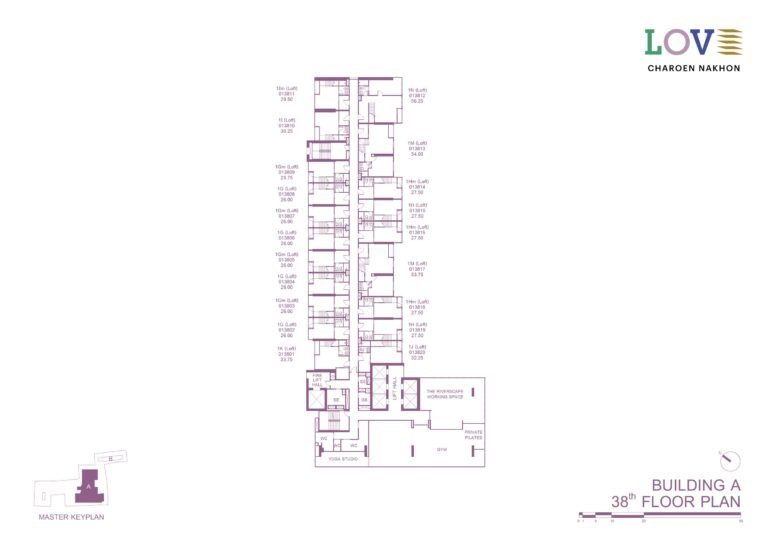 Love Charoen Nakhon｜樓層平面圖｜BUILDING A_Charoen Nakorn 29_38FL.png