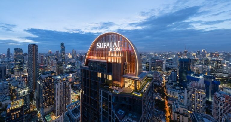 SUPALAI ICON SATHORN｜建築頂冠實景（實景照片）
