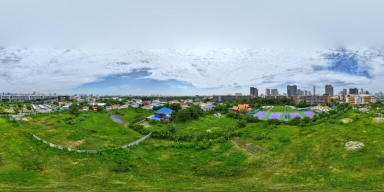 Valles Haus｜約 21.7 公尺高度空拍景觀示意
